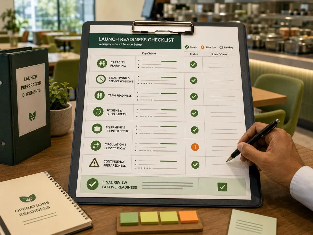 New office readiness process evidence