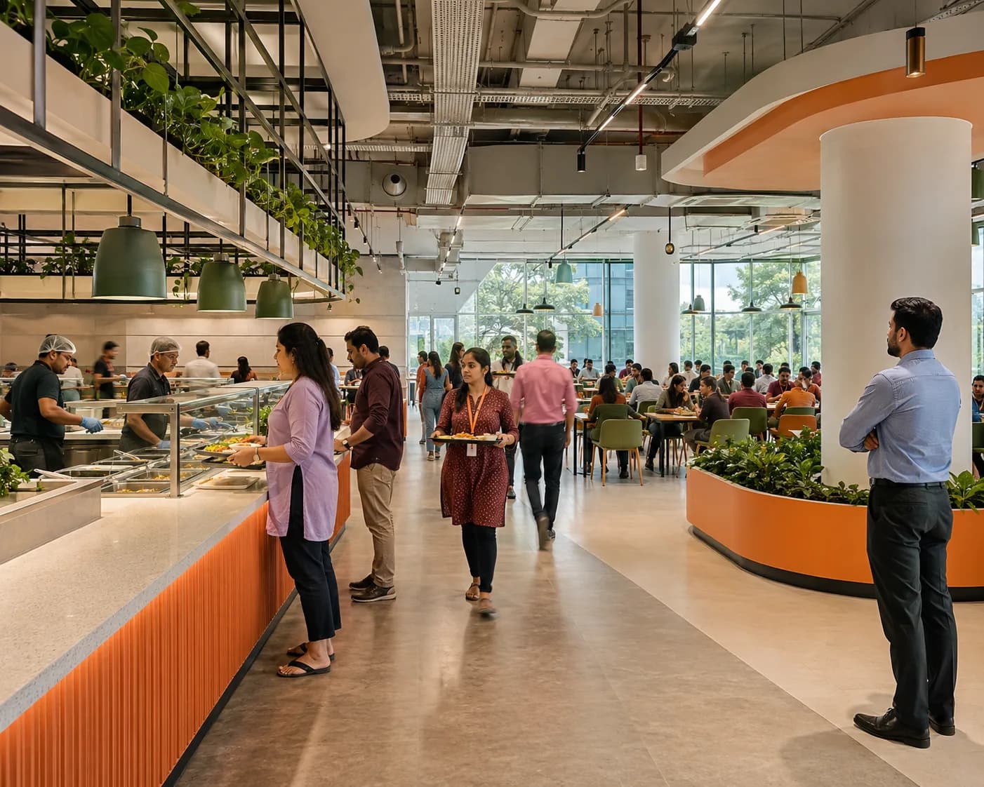 Enterprise workplace dining operations